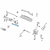 OEM 2014 Honda Pilot Rod Unit A Diagram - 76540-SZA-A01