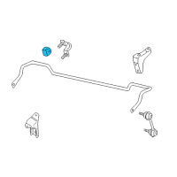 OEM Infiniti QX4 Bush - Rear STABILZER Diagram - 56243-0E016