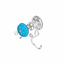 OEM 2007 Chrysler PT Cruiser Drum-Brake Diagram - 5273209AA