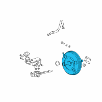 OEM 2019 Hyundai Elantra GT Booster Assembly-Brake Diagram - 59110-G3100