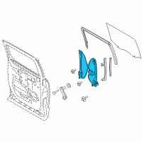 OEM 2022 Ford F-250 Super Duty Window Regulator Diagram - FL3Z-1627000-U