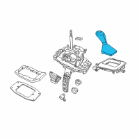 OEM 2017 Chevrolet SS Shift Knob Diagram - 92274441