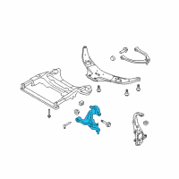 OEM Infiniti Front Suspension Arm Complete, Lower Right Diagram - 54500-1CA1A