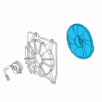 OEM 2016 Acura TLX Fan, Cooling Diagram - 19020-5J2-A01