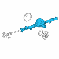 OEM Ford Expedition Differential Assembly Diagram - AL3Z-4026-A