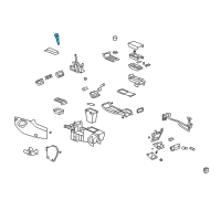 OEM 2009 Saturn Outlook Shift Knob Diagram - 25778923