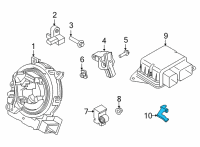 OEM 2021 Ford Bronco SENSOR - SEAT POSITION Diagram - M2DZ-14B416-A