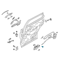 OEM 2018 Nissan Titan Bolt-Hex Diagram - 08146-6165G
