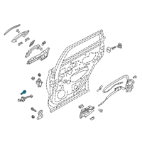 OEM 2020 Nissan Sentra Bolt Diagram - 80498-40U0B