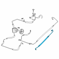 OEM Chevrolet Express 3500 Return Hose Diagram - 84371432