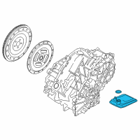 OEM 2013 Lincoln MKZ Filter Diagram - DG9Z-7A098-A