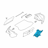 OEM 2019 Nissan Versa Jack Complete Diagram - 99550-3WC0A