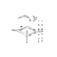 OEM 2003 Buick LeSabre Upper Insulator Diagram - 25757174