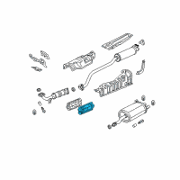 OEM 2005 Honda Civic Cover (Upper) Diagram - 18182-PND-A00