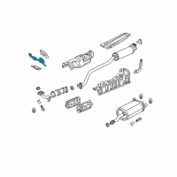 OEM 2005 Honda Civic Plate, Dashboard Baffle (Lower) Diagram - 74257-S5T-G00