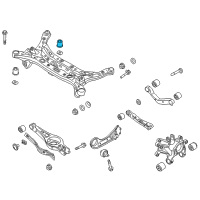 OEM 2019 Hyundai Sonata Bushing-X/Member Rear Diagram - 55460-C1500