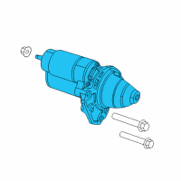 OEM 2011 Dodge Avenger Starter-Engine Diagram - 4801839AD