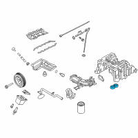 OEM 2017 Nissan Titan XD Gasket-Intake Manifold Diagram - 14035-EZ40A