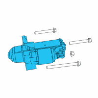 OEM 2018 Jeep Wrangler Engine Starter Diagram - 68336451AA