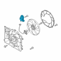 OEM 2016 Hyundai Genesis Fan Controller Diagram - 25385-B1280