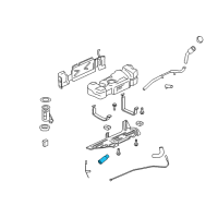 OEM 2009 Chevrolet Trailblazer Filler Hose Diagram - 10356547