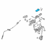 OEM 2020 Hyundai Elantra Boot Assembly-Shift Lever Diagram - 84632-F2100-4X