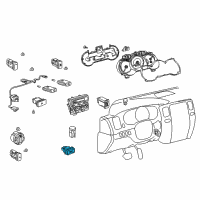 OEM 2005 Toyota 4Runner Window Switch Diagram - 84810-35050