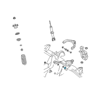 OEM 2006 Dodge Ram 1500 BUSHING-Control Arm Diagram - 55366746AE