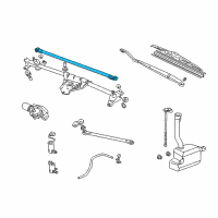 OEM 2000 Honda Odyssey Rod Unit B Diagram - 76550-S0X-A01