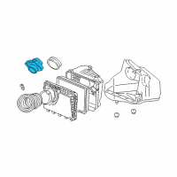 OEM 2004 Buick Regal Air Mass Sensor Diagram - 19112543