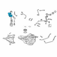 OEM 2013 Scion tC Plate Diagram - 77024-21040