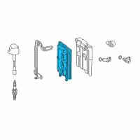 OEM 2014 Honda Accord Electronic Control Diagram - 37820-5K0-A04