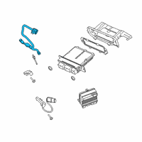 OEM Glow Plug Wiring Assembly Diagram - JL3Z-12B568-B