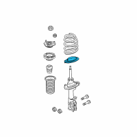 OEM 2015 Ford Fiesta Lower Seat Diagram - CV1Z-5414-A