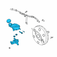 OEM 2021 Hyundai Palisade Cylinder Assembly-Brake Master Diagram - 58510-C5070