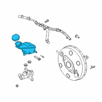 OEM Kia Telluride Reservoir-Master CYL Diagram - 58511C5150