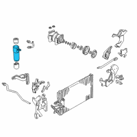 OEM Chevrolet C2500 Suburban Drier Diagram - 2724818