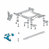 OEM Buick Envision Lower Control Arm Diagram - 84557857