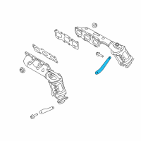 OEM Hyundai Genesis Stay-Exhaust Manifold Diagram - 28527-3C781