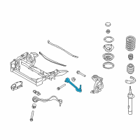 OEM BMW 335is Repair Kit, Wishbone, Left Diagram - 31-12-2-405-859