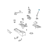 OEM Toyota Shift Knob Diagram - 33504-35080-B1
