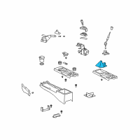 OEM Toyota Shift Boot Diagram - 58808-35300-B0