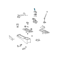 OEM 2007 Toyota FJ Cruiser Shift Knob Diagram - 33504-35103-B0