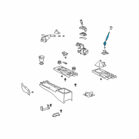 OEM 2013 Toyota FJ Cruiser Gear Shift Assembly Diagram - 33530-35652