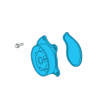 OEM 2010 Scion xD Water Pump Diagram - 16100-39466