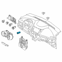 OEM 2012 Hyundai Elantra SWTICH Assembly-Button Start Diagram - 95430-3X000