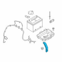 OEM 2011 Ford Edge Support Bracket Diagram - 7T4Z-10A666-B