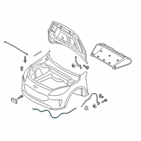 OEM 2021 Lincoln Corsair CABLE ASY - CONTROL Diagram - LJ6Z-16916-A