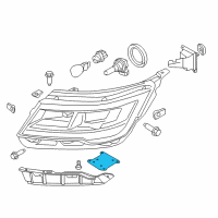 OEM Ford Explorer Control Module Diagram - FB5Z-13C788-D