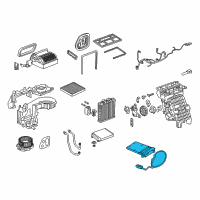 OEM 2019 Chevrolet Cruze Auxiliary Heater Diagram - 39092762